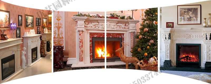 歐式壁爐架實(shí)景，大理石壁爐架定制，石雕壁爐架工廠